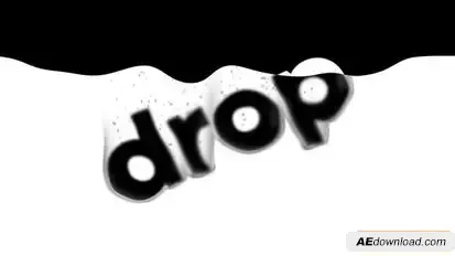 Drop Reveal Logo Stings template preview