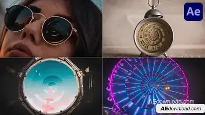 Droste Studio for After Effects Elements template preview