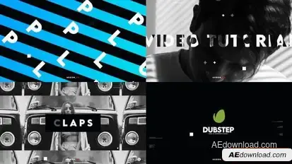Dubstep Logo Openers template preview