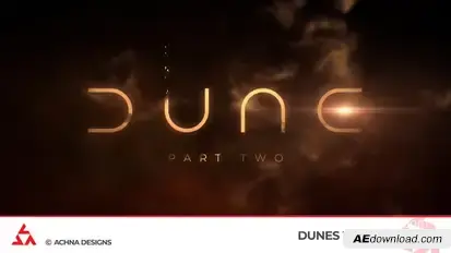 Dunes Trailer Openers template preview