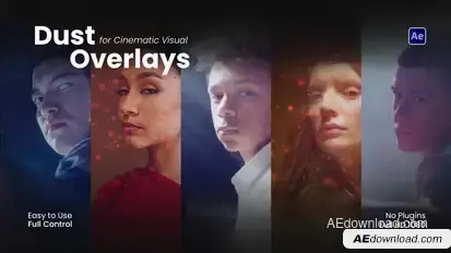 Dust Overlays Elements template preview