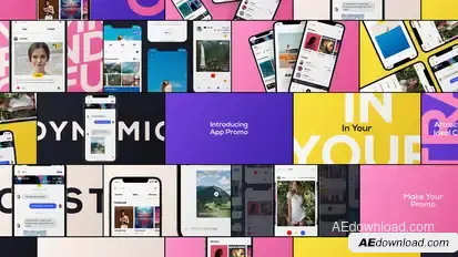 Dynamic App Promo Product Promo template preview