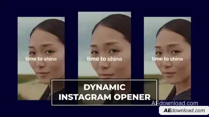 Dynamic Bright Instagram Opener Openers template preview