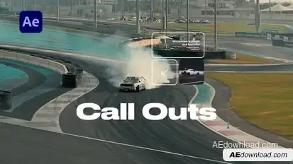 Dynamic Call Outs Titles template preview