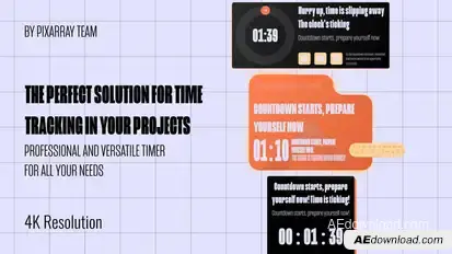 Dynamic Countdown & Timer Toolkit Elements template preview
