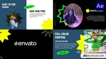 Dynamic Creative Slideshow | After Effects Openers template preview