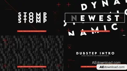 Dynamic Dubstep Intro Openers template preview