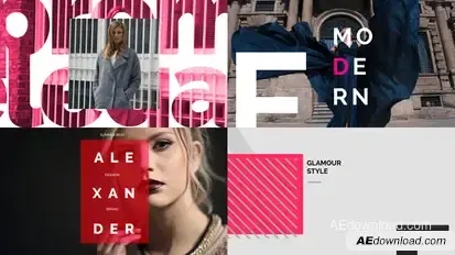 Dynamic Fashion Video Displays template preview