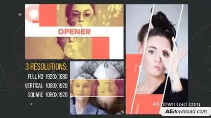 Dynamic Fashion Opener Openers template preview