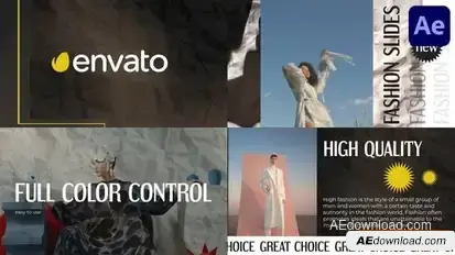 Dynamic Fashion Scenes for After Effects Openers template preview