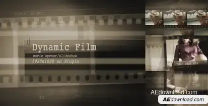 Dynamic Film Openers template preview