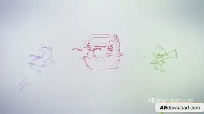 Dynamic Glitch Logo Logo Stings template preview