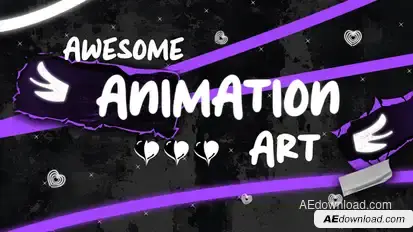 Dynamic Grunge Paper Promo Openers template preview