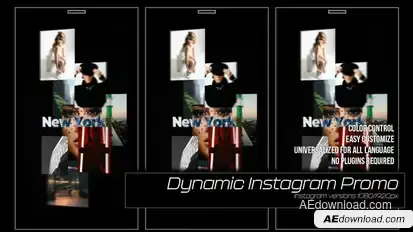 Dynamic Instagram Promo Openers template preview