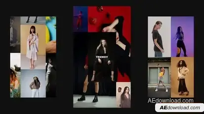 Dynamic Instagram Slideshow Openers template preview