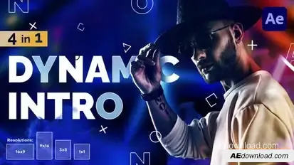 Dynamic Intro Openers template preview