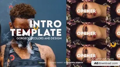 Dynamic Intro Openers template preview