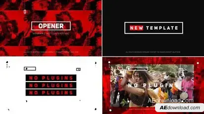 Dynamic Intro And Opener Openers template preview