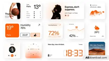 Dynamic Light Widget Elements template preview