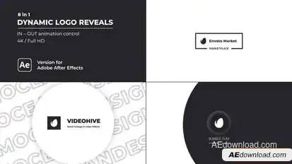 Dynamic Logo Reveals Logo Stings template preview