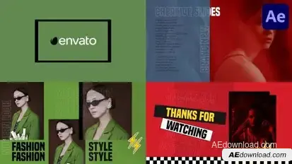 Dynamic Magazine Scenes | After Effects Openers template preview