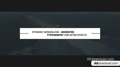Dynamic Minimalism Titles template preview