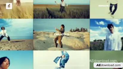 Dynamic Opener Video Displays template preview
