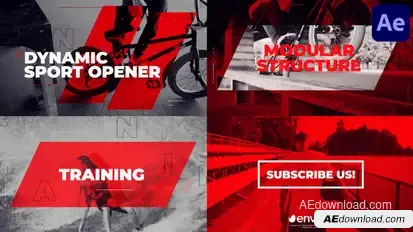 Dynamic Opener // Sport Promo // Urban Intro Openers template preview