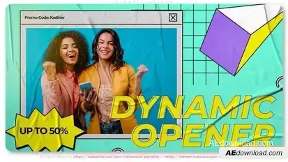 Dynamic Opener. Windows Style Openers template preview