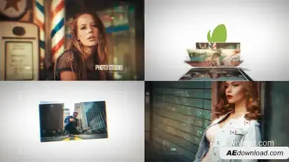 Dynamic Photo Slideshow Intros Video Displays template preview