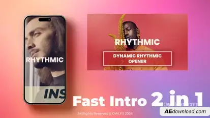 Dynamic Rhythmic Opener Openers template preview