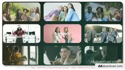 Dynamic Screens - Cinematic Media Opener Openers template preview