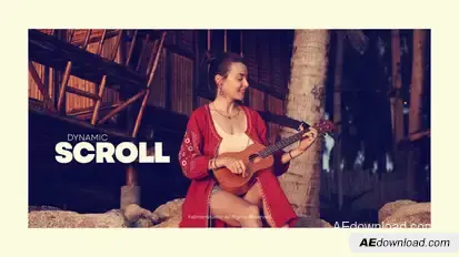 Dynamic Scroll Gallery Video Displays template preview