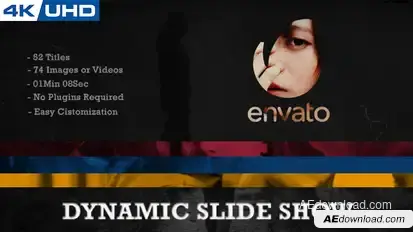 Dynamic Slide Show Video Displays template preview