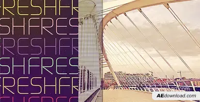 Dynamic Slide Show III Video Displays template preview