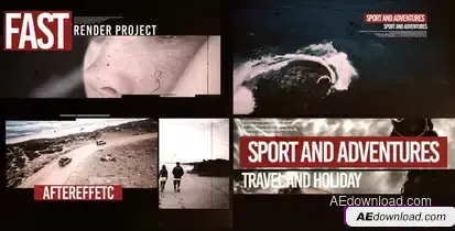 Videohive Dynamic Slide V2 Video Displays template preview
