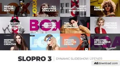 Dynamic Slides 3 Openers template preview