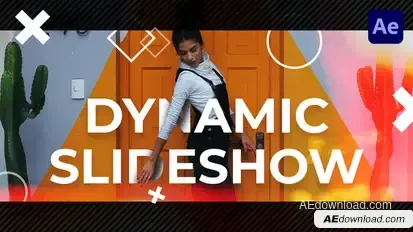 Dynamic Slideshow Video Displays template preview