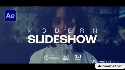 Dynamic Slideshow Video Displays template preview