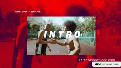 Dynamic Sport Intro Openers template preview
