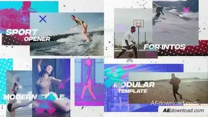 Dynamic Sport Promo Opener Openers template preview