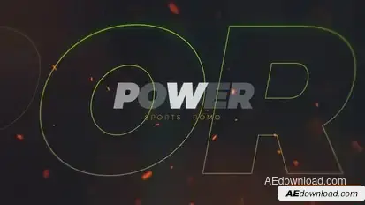 Dynamic Sports Promo Openers template preview