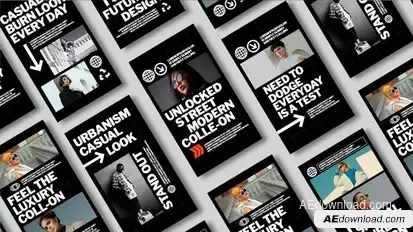 Dynamic Stories Pack Elements template preview