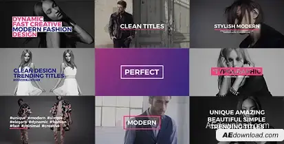 Dynamic Titles Titles template preview