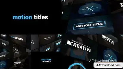 Videohive Dynamic Titles 23837540 Titles template preview