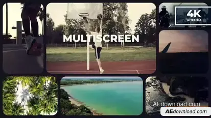 Multiscreen Slideshow Gallery Openers template preview