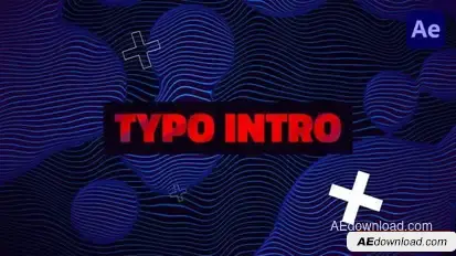 Dynamic Typography Intro Openers template preview