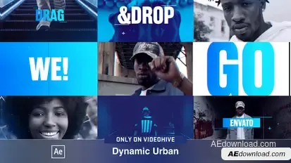 Slideshow - Urban Slideshow Openers template preview