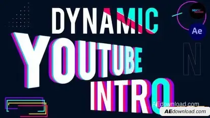 Dynamic YouTube Intro Openers template preview