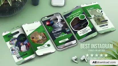 E-Learning Instagram Stories Reels TikTok Shorts Product Promo template preview